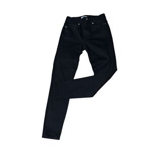 Good American Black Straight Leg Good Legs Crop Jeans Size 6/28